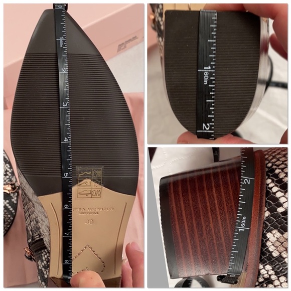 Sophia Webster Shelby black multicolor western leather snakeskin butterfly boots - Picture 8 of 14